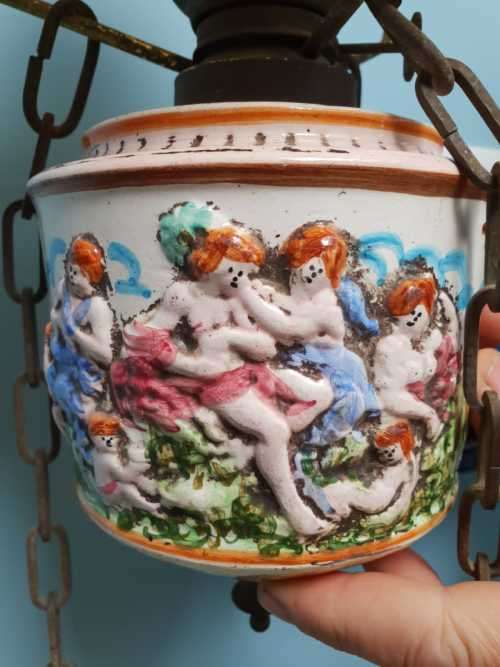 Vintage ceiling lamps lot