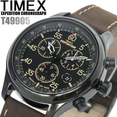 Timex Men's T49905 Expedition Rugged Field Chronograph Watch - Local Stock