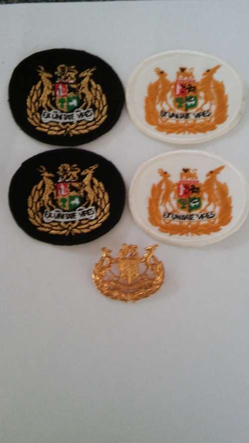 Warren Officer cloth and metal badge