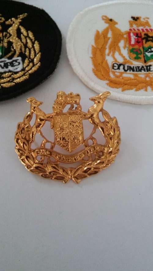 Warren Officer cloth and metal badge