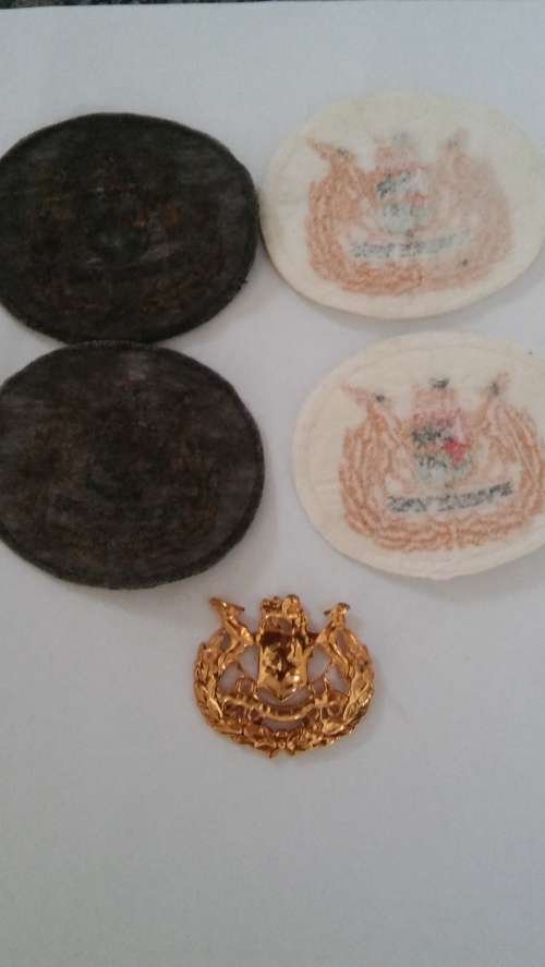 Warren Officer cloth and metal badge