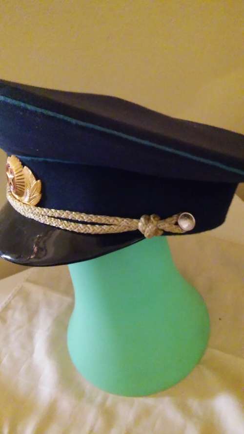 RUSSIAN AIR FORCE PEAK CAP