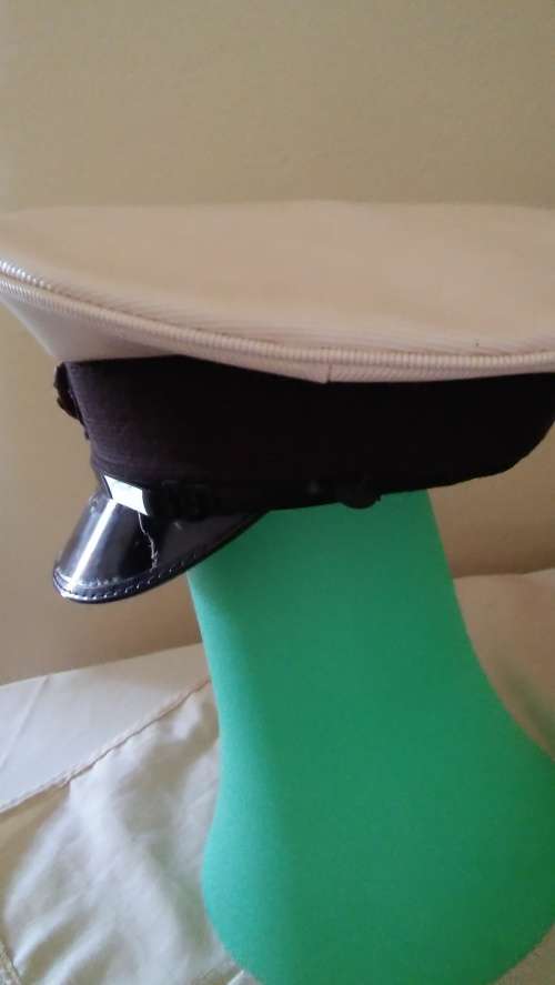 OLD S.A. NAVY CAP  WITH OLD BADGE