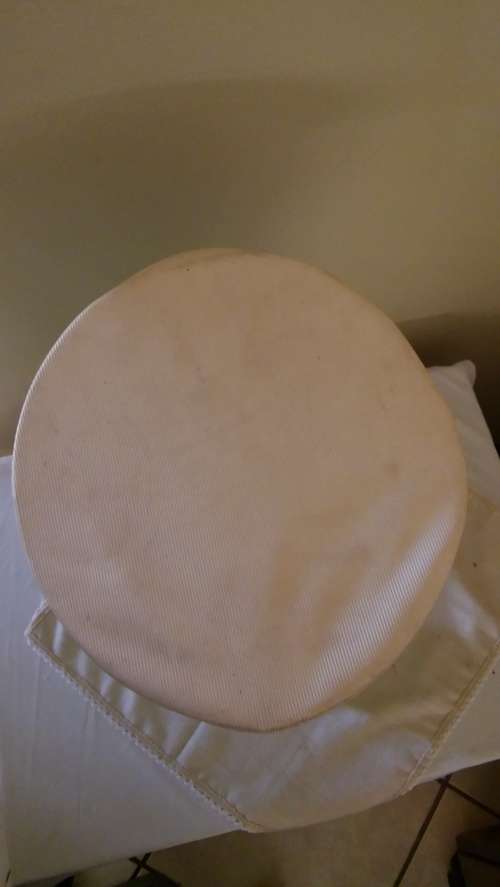 OLD RAILWAY AND HARBOR CAP WITH BULLION WIRE BADGE