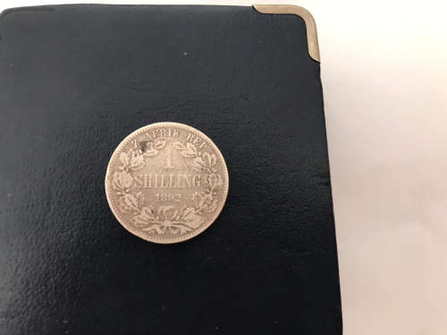 !!! 1 SHILLING 1892 (RARE MINTAGE)