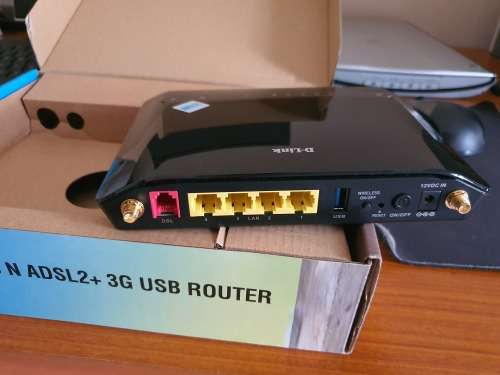 D-Link Wireless N ADSL2+ 3G USB Router (DSL-2750U) - Mint condition
