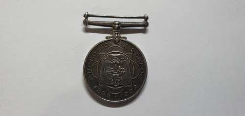 1899-1902 ANGLO BOERE OORLOG MEDALJE AAN BURGER C.W. PIATER