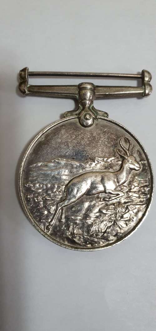 AFRICA SERVICE MEDAL  (A.F. VAN DEN BERG)