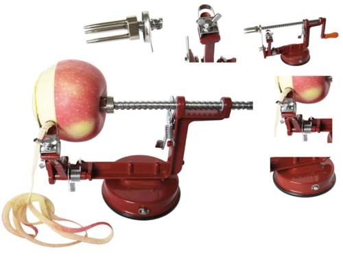 AMAZING NEW FRUIT AND VEGETABLE BUTTER AND PEELER AS WELL AS DE-COREING APPLES ECT
