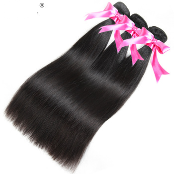 16" Virgin Malaysian human hair extension weaves 3 Bundles