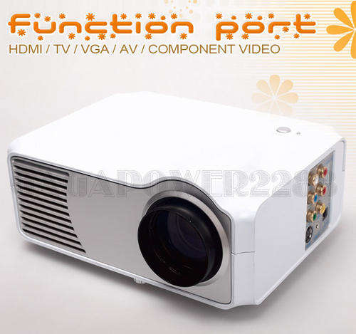 HD LED Projector 1080i Home Theater Projector For 20000 HRs Lamp Life P610 - Free Shipping!!