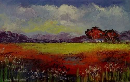 Far from the Madding Crowd (oil on canvasboard)