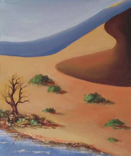Sanddunes in Namibia