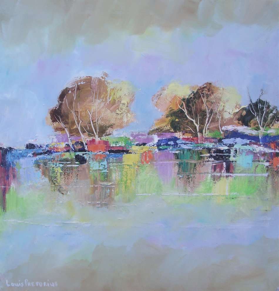 AUTUMN TREES (400mm x 400mm x 10mm)