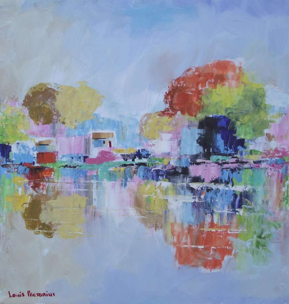 REFLECTION DAM  (400mm x 400mm x10mm)