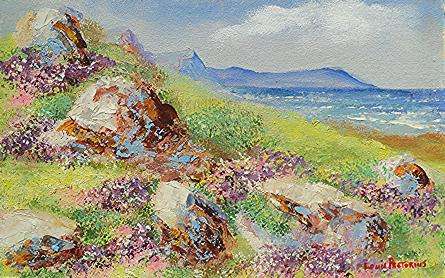 LOUIS  PRETORIUS  >> Rocky Flowers (405mm x 255mm)