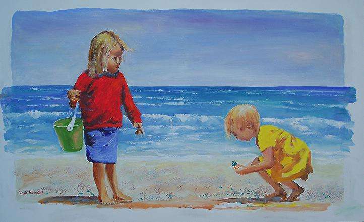 SHELLEY SELLS SEASHELLS  (990mm x 600mm)