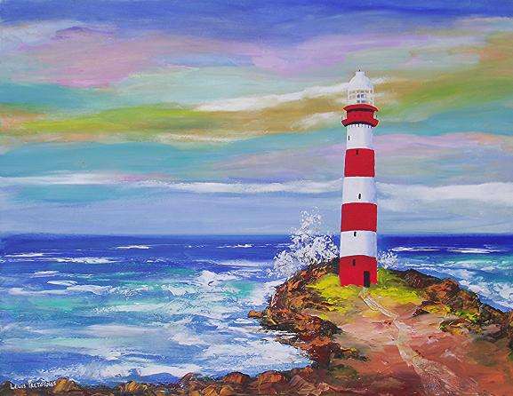 Vuurtoring (800mm x 600mm)