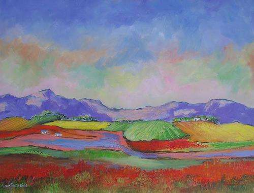 OVERBERG LANDSCAPE (835mm x 615mm x  350mm )