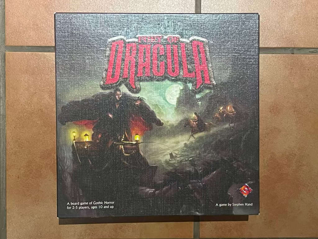 Fury of Dracula (Second Edition) (2005) Board Game (Contents Sealed and Unpunched)
