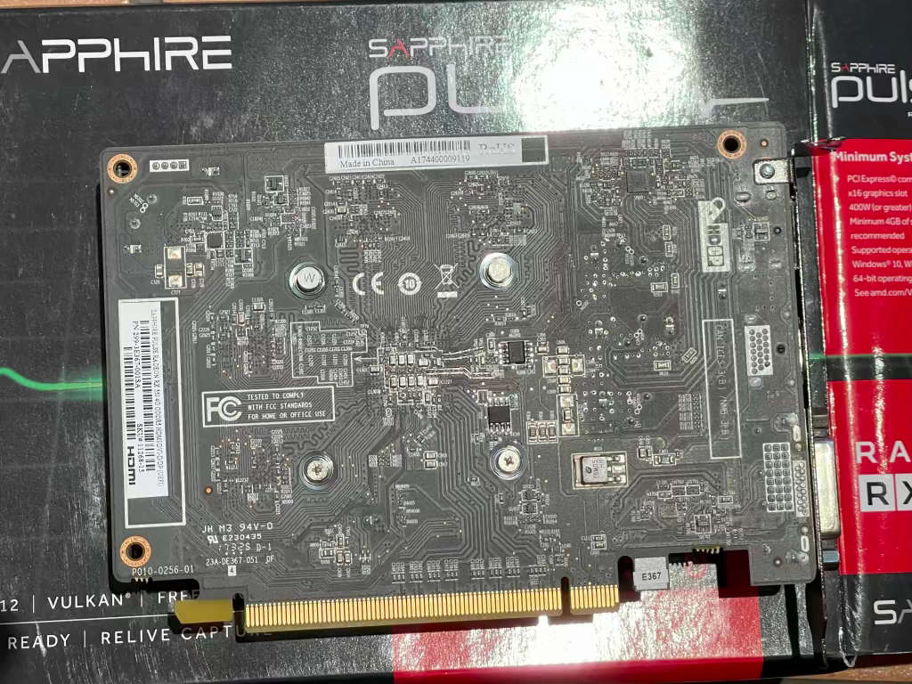 Sapphire Radeon RX550 4GB Graphics Card