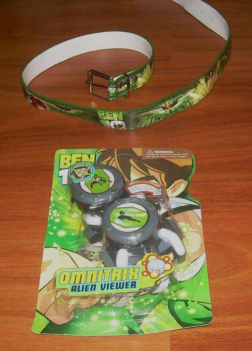 BEN 10 FUN BELT and toy watch