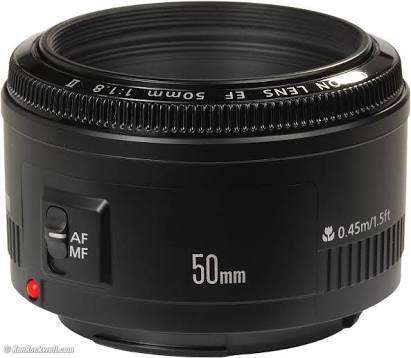 Canon 50mm f1.8 ii