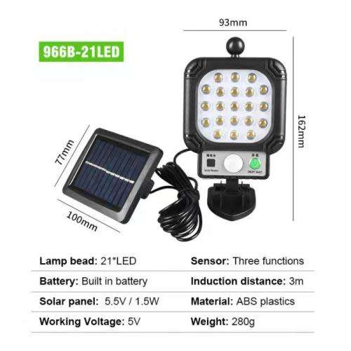 Solar Light Outdoor LED Human Body Induction Light Household Garden Light