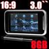 8GB 3.0 Inch Touch Screen MP5 Player - RM / RMVB / AVI Support