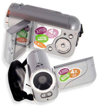 WORLD'S SMALLEST 3.1MP Mini Digital Camcorder with 4 X Digital Zoom