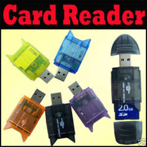 BRAND NEW! SD SDHC MMC MEMORY CARD READER 2.0 USB