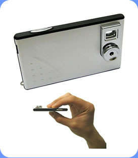 World's Smallest, Slim and Ultra Thin 3 in 1 Credit Card size Digital Camera