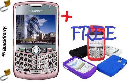***PINK*** ORIGINAL BLACKBERRY 8310 CURVE - unlocked cell phone. GPS, Camera, Mp3 player, EDGE