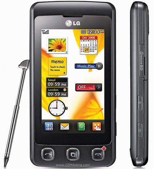 LG KP500 touch screen cellphone