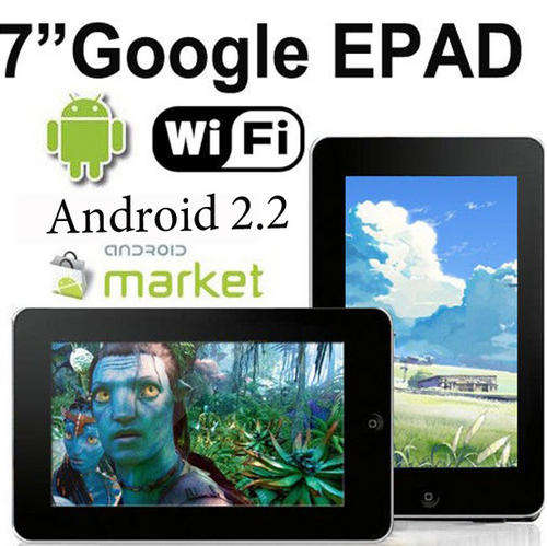**IN STOCK** GOOGLE Android 7" TOUCH WiFi Tablet PC Netbook, Camera, RJ45 ethernet and USB adaptor