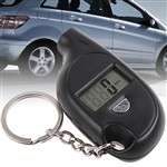 Portable Mini LCD Digital Tyre Pressure Gauge with Key Ring