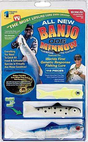 Brand New Banjo Minnow Fishing System