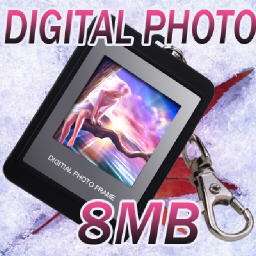 "EXCELLENT GIFT" 1.5 inch Mini Digital Photo Frame With Hand Strap