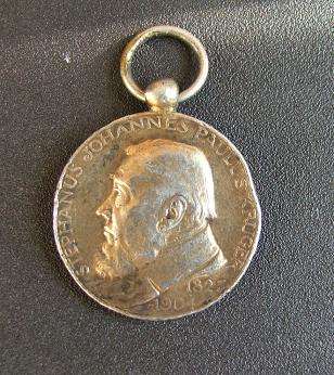 1900 Paul Kruger Centenary Medallion - Silver