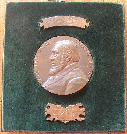 1900 Paul Kruger's stay in Utrecht Medallion(1902)