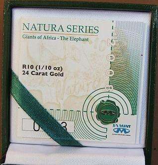 2008 Natura The Elephant 1/10 Oz Proof(R10)