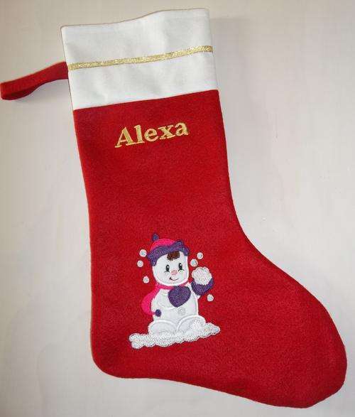 Personalised Christmas Stocking - FREE Shipping in SA!!