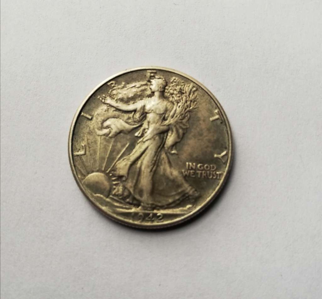1942 American Half Dollar