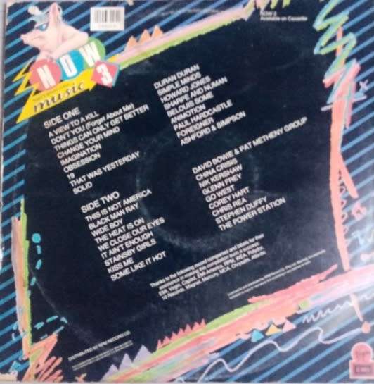 NOW THATS WHAT I CALL MUSIC 3 LP