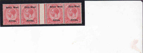 SWA. 1d Double gutter pair. UMM!!