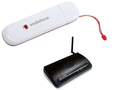 E172 Modem + Dovado 3G Router