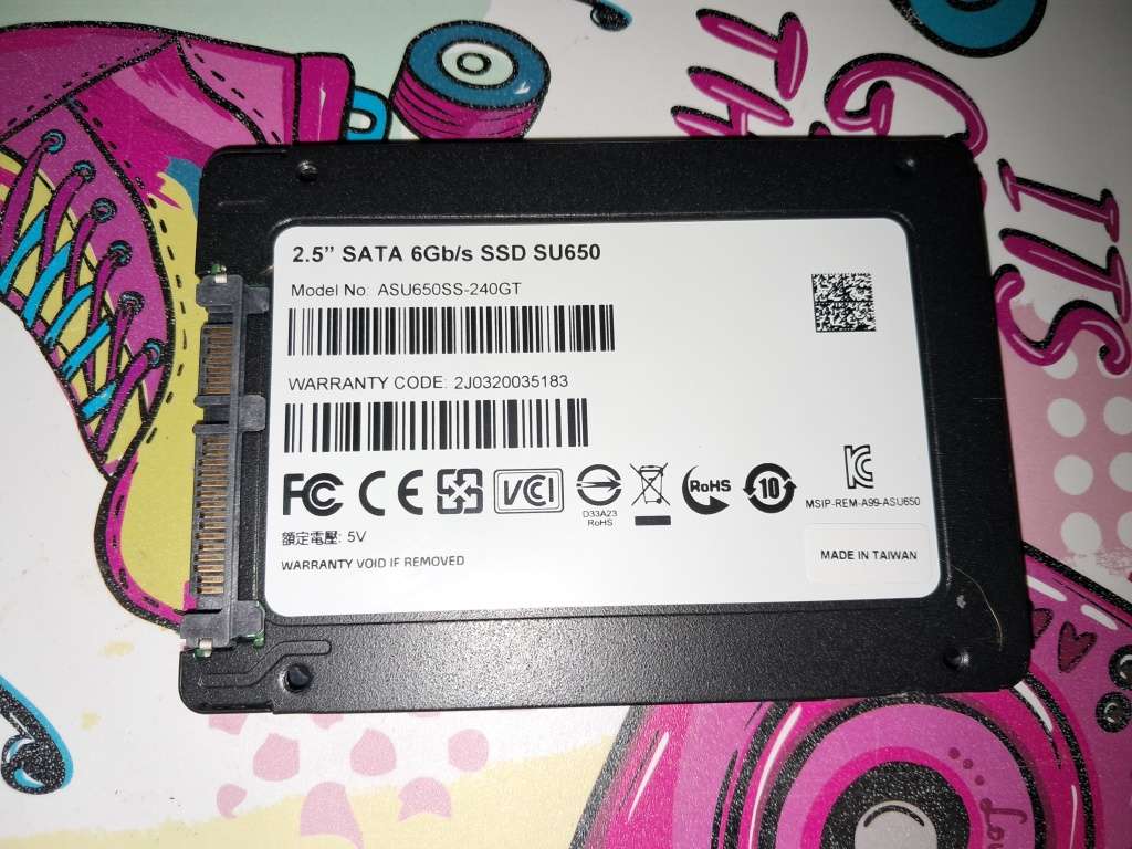 ADATA SU650 256GB State Drive 2.5" SATA