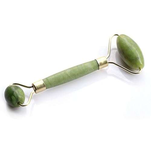 Double Head Facial Massage Roller Jade Face Slimming Body Head Neck Nature a Device