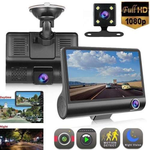Car DVR Dash Cam Vehicle Video G-sensor Recorder Rearview Camera