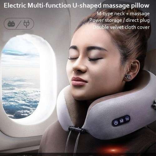 U-Shaped Massage Pillow